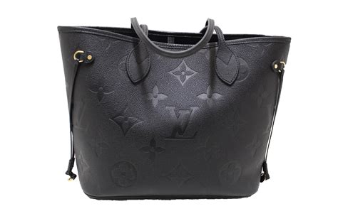 Louis Vuitton Monogram Empreinte Leather Black Noir 